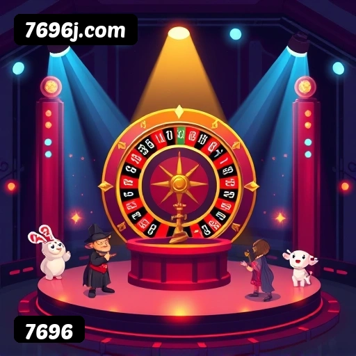 Streaming 4K no cassino ao vivo da 7696